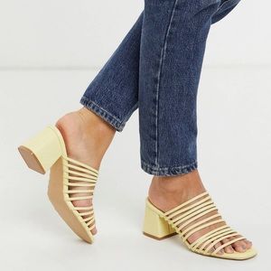 ASOS Raid Wide Fit Sidney Strappy Heels 11